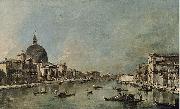 El Gran Canal con San Simeone Piccolo y Santa Luca Francesco Guardi